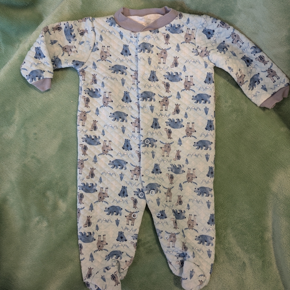 chick pea Footed Pajamas 3-6 Month